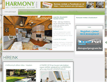 Tablet Screenshot of goldenharmony.hu
